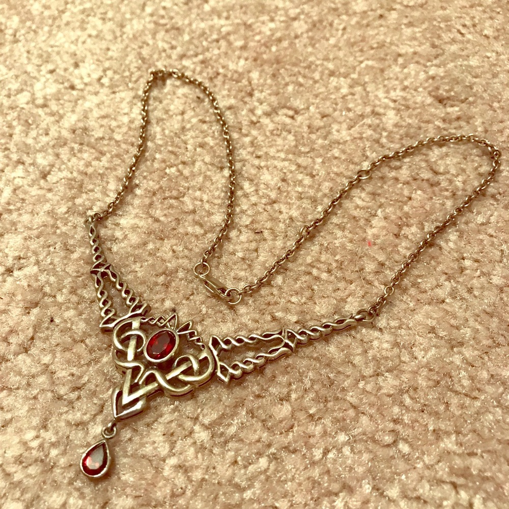 Ornate Silver Necklace